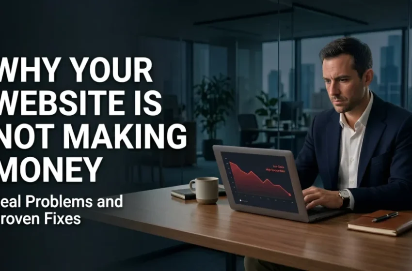 Why Your Website Isn’t Making Money: A Business Owner’s Website Audit Checklist